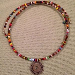 Silpada seed bead and copper choker